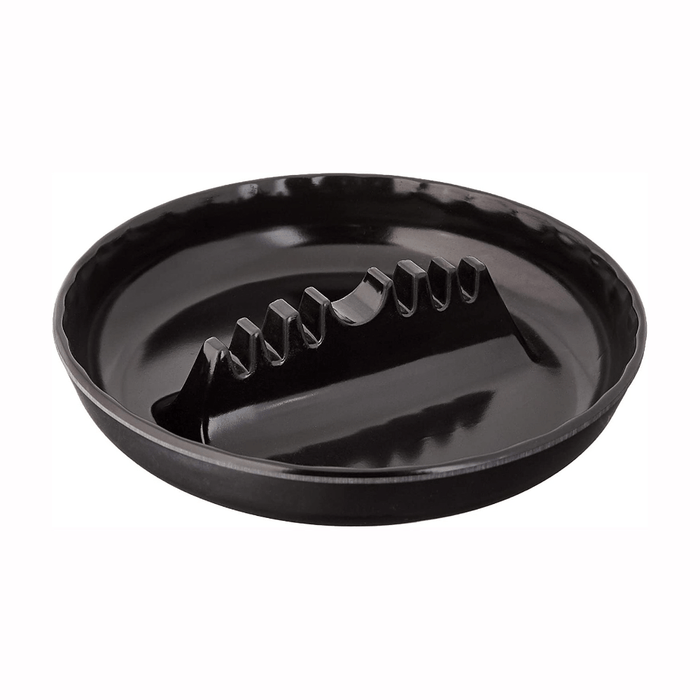 1 Pack Seven-slot Cigarette Cigar Smoke General-purpose Round Ashtrays, Plastic Melamine, Imitation Porcelain Melamine Dish, Suitable For Indoor