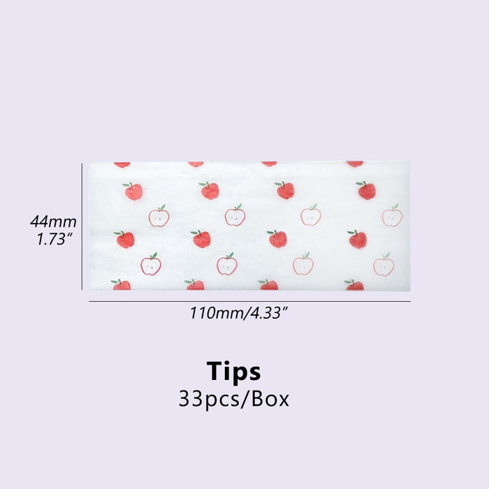 33pcs/Box, Rolling Papers, Fruit-flavored Pre-roll Paper, Suitable For Ordinary Grinder, Translucent Pre-roll Paper, Cigarette Paper, Natural Unrefined Rolling Paper, Large Size 110MM Rolling Papers,