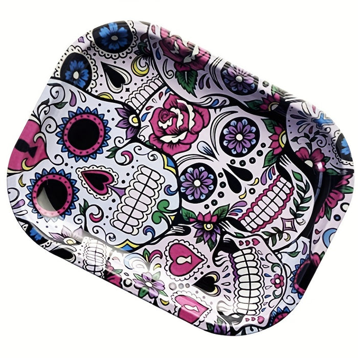 1pc, Rolling Tray, Halloween Premium Rolling Tray For Tobacco, 18*14cm/7.09*5.51inch, Perfect For Operation, Wake-up Plate, Smoking Accessaries