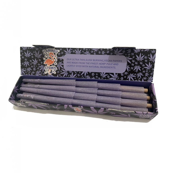 32pcs, Purple Pre Rolled Cones, Classic King Size Cones,3.07inches/78mm, Pre-Rolled Cones, Rolling Papers Cones, Rolling Paper With Tips, Purple Rolling Paper, Smoking Accessories Rolling Paper
