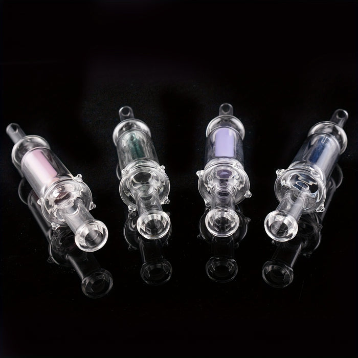 1pc, Nectar Collector Glass Colorful NC Kit Straw Oil Rigs Silicone Pipe Smoking Accessories Dab Rig Glass Water Pipe