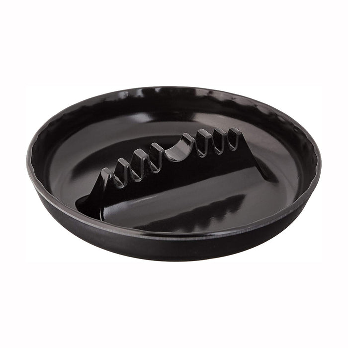 1 Pack Seven-slot Cigarette Cigar Smoke General-purpose Round Ashtrays, Plastic Melamine, Imitation Porcelain Melamine Dish, Suitable For Indoor
