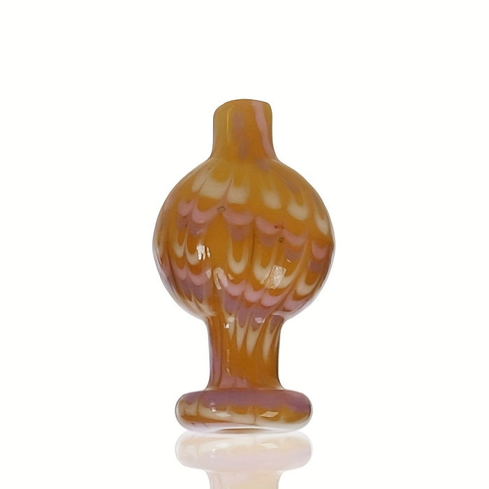 1pc Random Color Carb Cap - Hand Blown American Colors - Quality Design For Glass Smoking - Quartz Banger Carb Cap With Smoothly Airflow