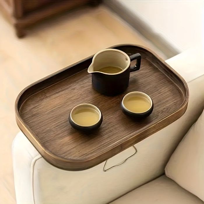 1pc ,Foldable Tray,Snack Tray,Fruit Tray,Sofa Armrest Tray,Laptop Tray,bathroom Toiletries Cosmetic Jewelry Storage Tray,Bathroom Tray, Fruit Tray, Home Decoration Storage Tray