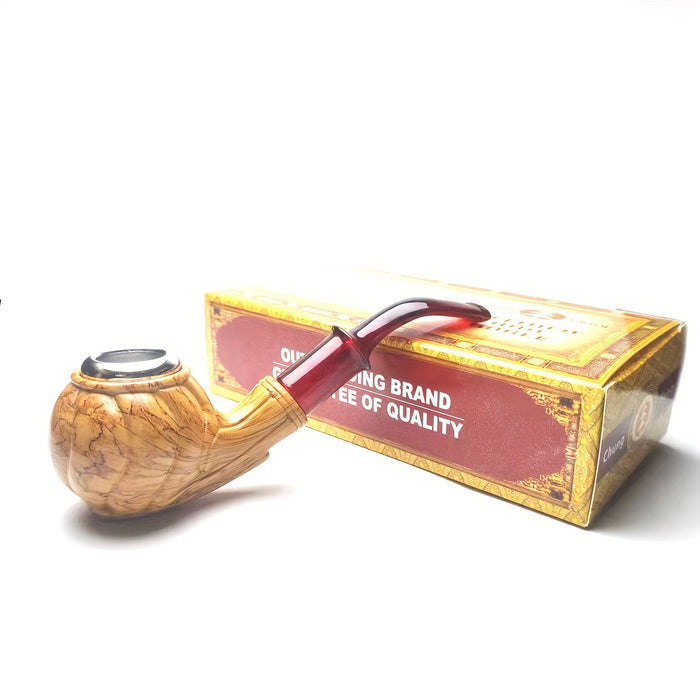 1pc, Yellow Short Premium Smoking Tube, Portable Smoking Tube For Home Outdoor Travel, Household Gadget, Christmas Gifts, Halloween Gifts