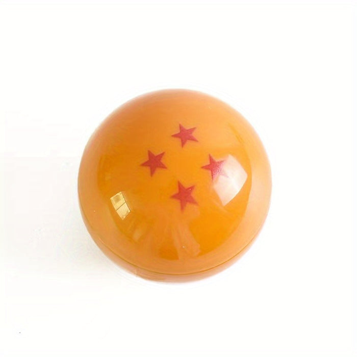 1pc, Creative Smoking Grinder Device, Round Tobacco Grinder, Four Star Yellow Ball Smoking Grinder, Smoking Accessories