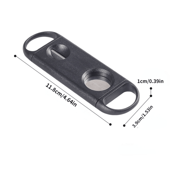 Upgrade Your Cigar Smoking Experience with this Dual-Purpose V-Mouth Cigar Cutter