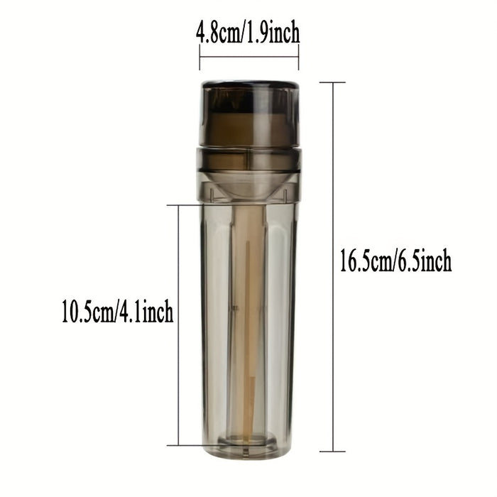 1pc All-in-One Herb Grinder: Smoke Filling Set, Tobacco Grinder, Cigarette Maker - Smoking Accessories