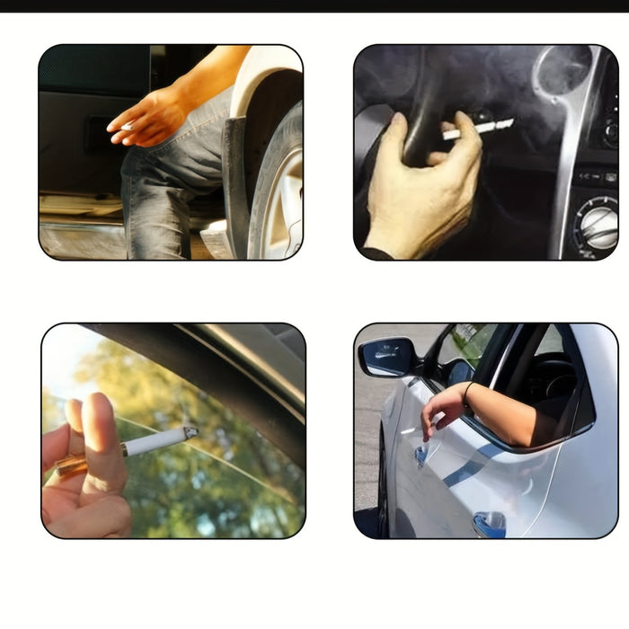 Glow In The Dark Car Ashtray Cigarette Self-Extinguishing Cup Car Ash Holder Portable Truck Home Office PORTABLE ASHTRAY