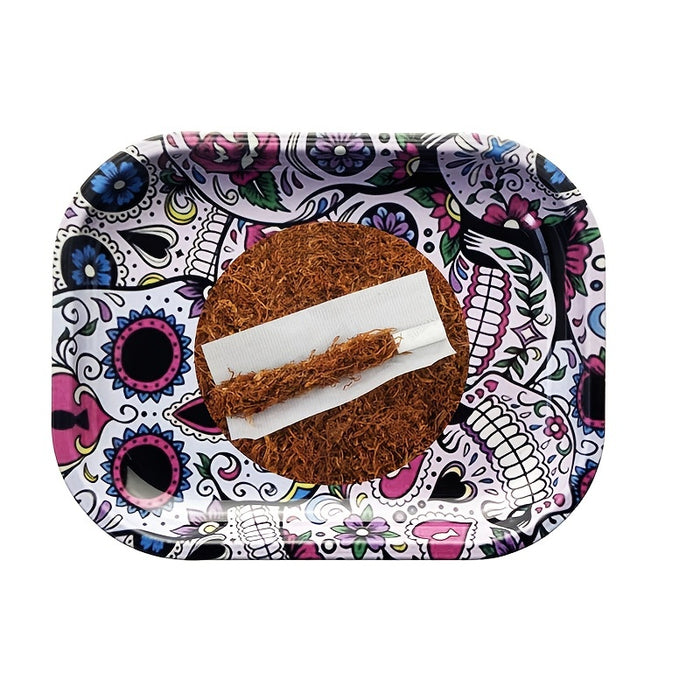 1pc, Rolling Tray, Halloween Premium Rolling Tray For Tobacco, 18*14cm/7.09*5.51inch, Perfect For Operation, Wake-up Plate, Smoking Accessaries