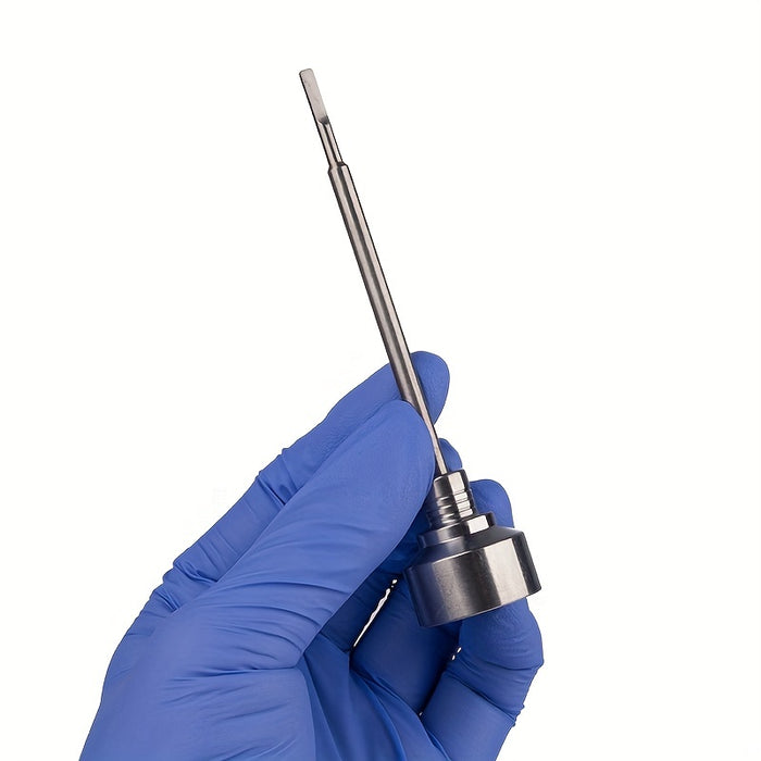 1pc, Stainless Steel Cap, Smoking Accessory, G2 Titanium Carb Cap Tool With Air Hole, Hookah Tool, Smoking Accessaries