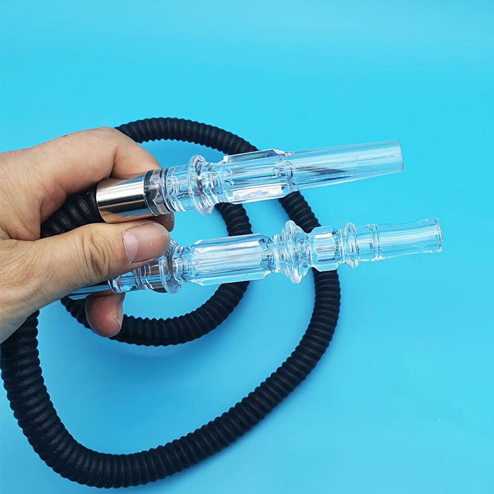 1pc, Hose Tube Acrylic Handle For Arabic Smoking Product, Household Gadget, Christmas Gifts, Christmas Supplies, Christmas Party Supplies