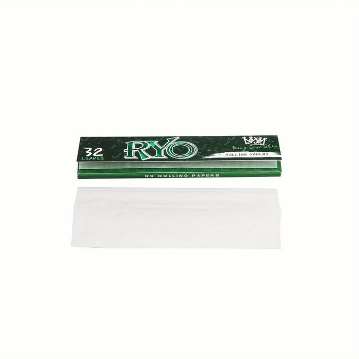 25 Booklets, Christmas Dark Green Wood Pulp Rolling Paper, King Size Slim Rolling Paper, Smooth Burning, 32Leaves Per Booklet, Christmas Gift, Christmas Suplies, Christmas Decoration, Christmas Party Supplies