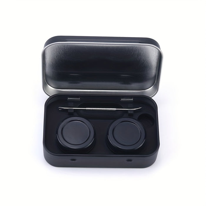 2pcs, Silicone Container Box With Dab Tool, 5ml/0.17oz Smoking Set Smoking Accessories, Smoking Pipe