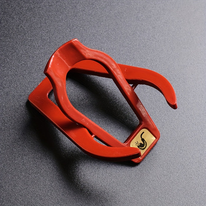 1pc Portable Plastic Folding Tobacco Pipe Holder - Perfect for Displaying Your Smoking Accessories!
