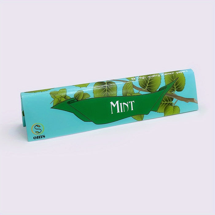 33pcs/Box, Rolling Papers, Fruit-flavored Pre-roll Paper, Suitable For Ordinary Grinder, Translucent Pre-roll Paper, Cigarette Paper, Natural Unrefined Rolling Paper, Large Size 110MM Rolling Papers,