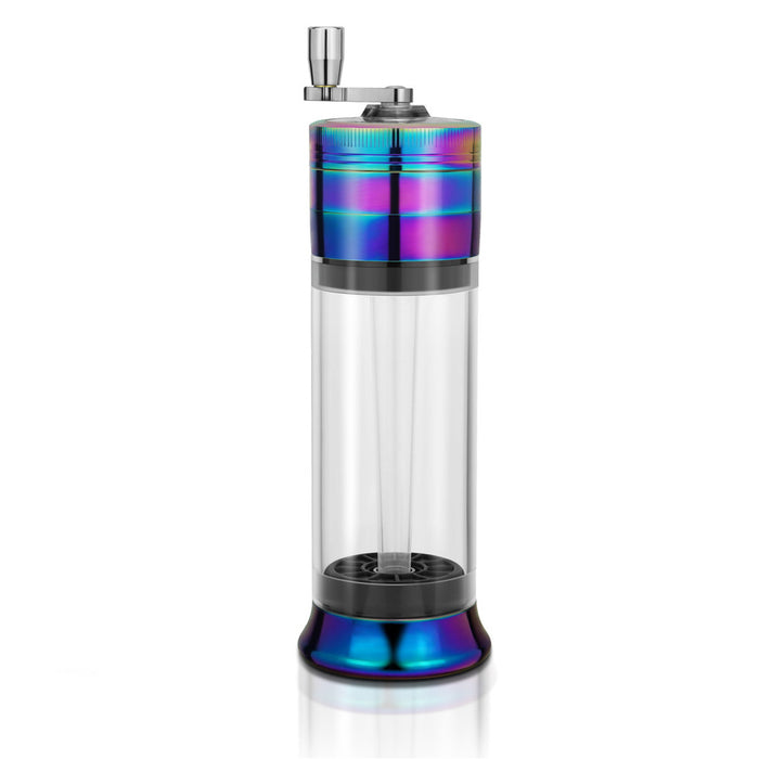 1pc 4-Layer Joint Roller Cigarette Making Machine, Manual Aluminum Spice Grass Herb Tobacco Grinder, Smoking Accessories 1.96in