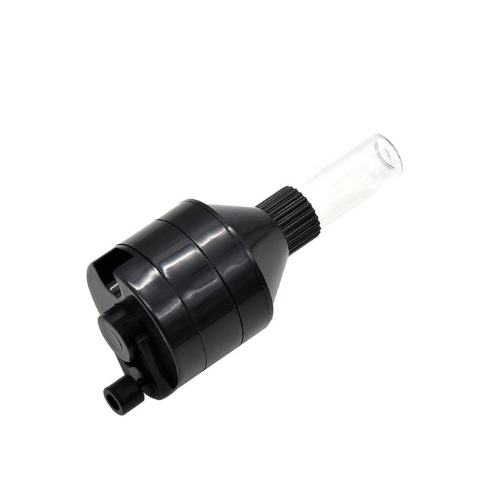 1pc, Grinder, Personality Folding Plastic Hand-shake Smoke Grinder, Medicine Bottle, Smoke Grinder, Smoking Accessories