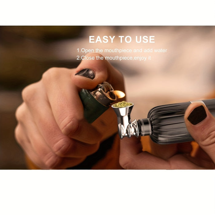 1pc, Portable Smoking Pipe Dry Herb Pen Vaporizer With Tobacco Pipe Dab Tools Smoke Accessories
