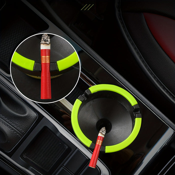 Glow In The Dark Car Ashtray Cigarette Self-Extinguishing Cup Car Ash Holder Portable Truck Home Office PORTABLE ASHTRAY