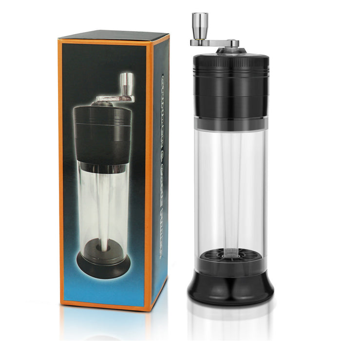 1pc 4-Layer Joint Roller Cigarette Making Machine, Manual Aluminum Spice Grass Herb Tobacco Grinder, Smoking Accessories 1.96in