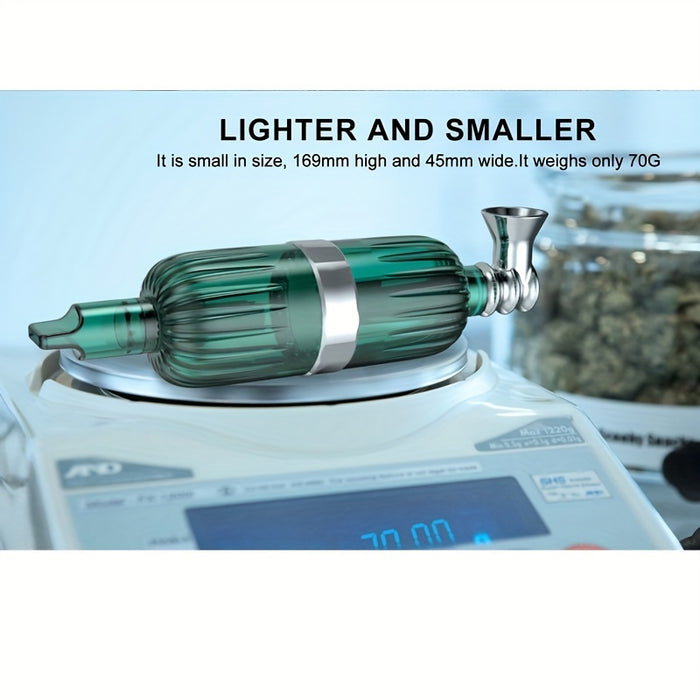 1pc, Portable Smoking Pipe Dry Herb Pen Vaporizer With Tobacco Pipe Dab Tools Smoke Accessories