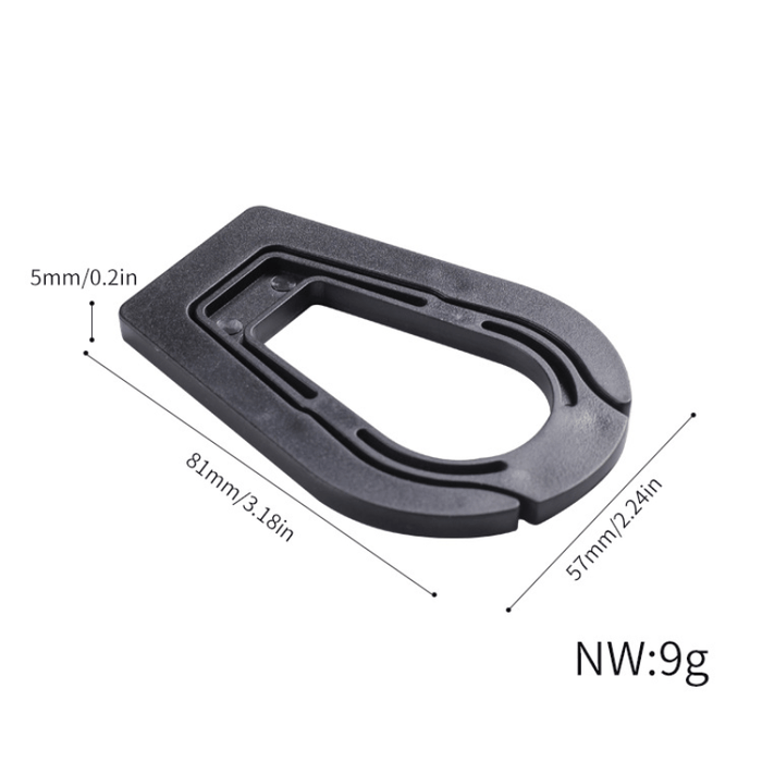 1pc Portable Plastic Folding Tobacco Pipe Holder - Perfect for Displaying Your Smoking Accessories!