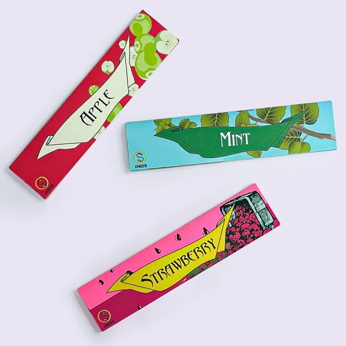 33pcs/Box, Rolling Papers, Fruit-flavored Pre-roll Paper, Suitable For Ordinary Grinder, Translucent Pre-roll Paper, Cigarette Paper, Natural Unrefined Rolling Paper, Large Size 110MM Rolling Papers,