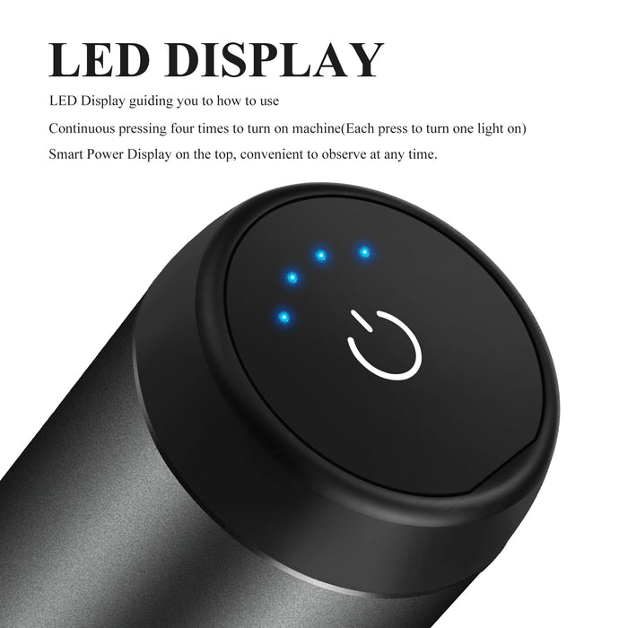 1set Electric Dry Herb Grinder With Filling Tobacco Horn Tube, Cone Rolling Paper Cigarette Maker, Smoking Accessories
