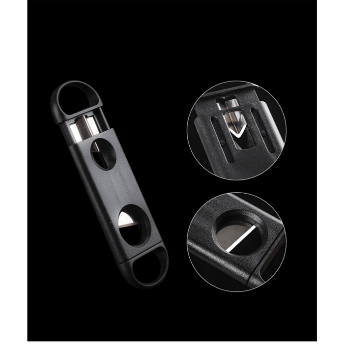 Upgrade Your Cigar Smoking Experience with this Dual-Purpose V-Mouth Cigar Cutter