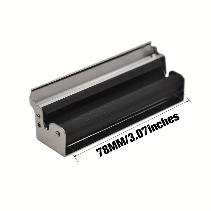 1pc, Rolling Machine, Metal Cigarette Roller, 70/78/110mm Black Manual Cigarette Rolling Tool, Portable Cigarette Maker Equipment, Smoking Accessaries