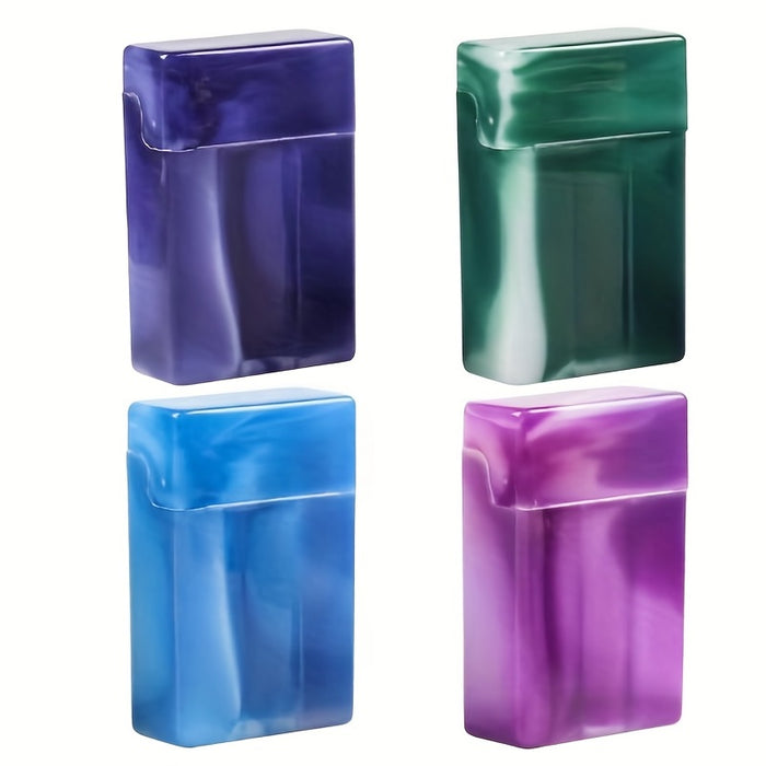 Creative Divided Cigarette Case Multifunctional Storage Box Lighter Case Men's Plastic Flip Cigarette Case