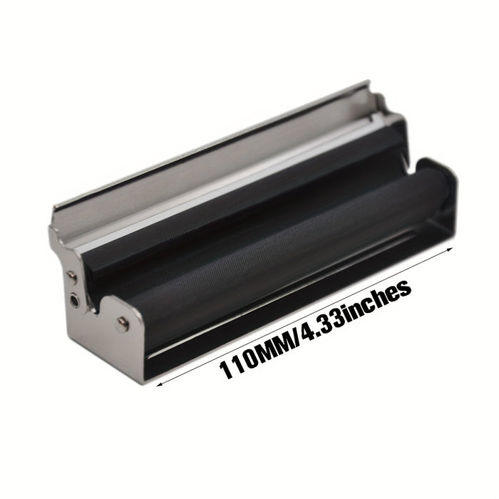 1pc, Rolling Machine, Metal Cigarette Roller, 70/78/110mm Black Manual Cigarette Rolling Tool, Portable Cigarette Maker Equipment, Smoking Accessaries